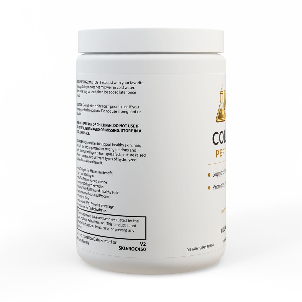Collagen Peptides Type I & III Supplement (350g, 12.3oz)